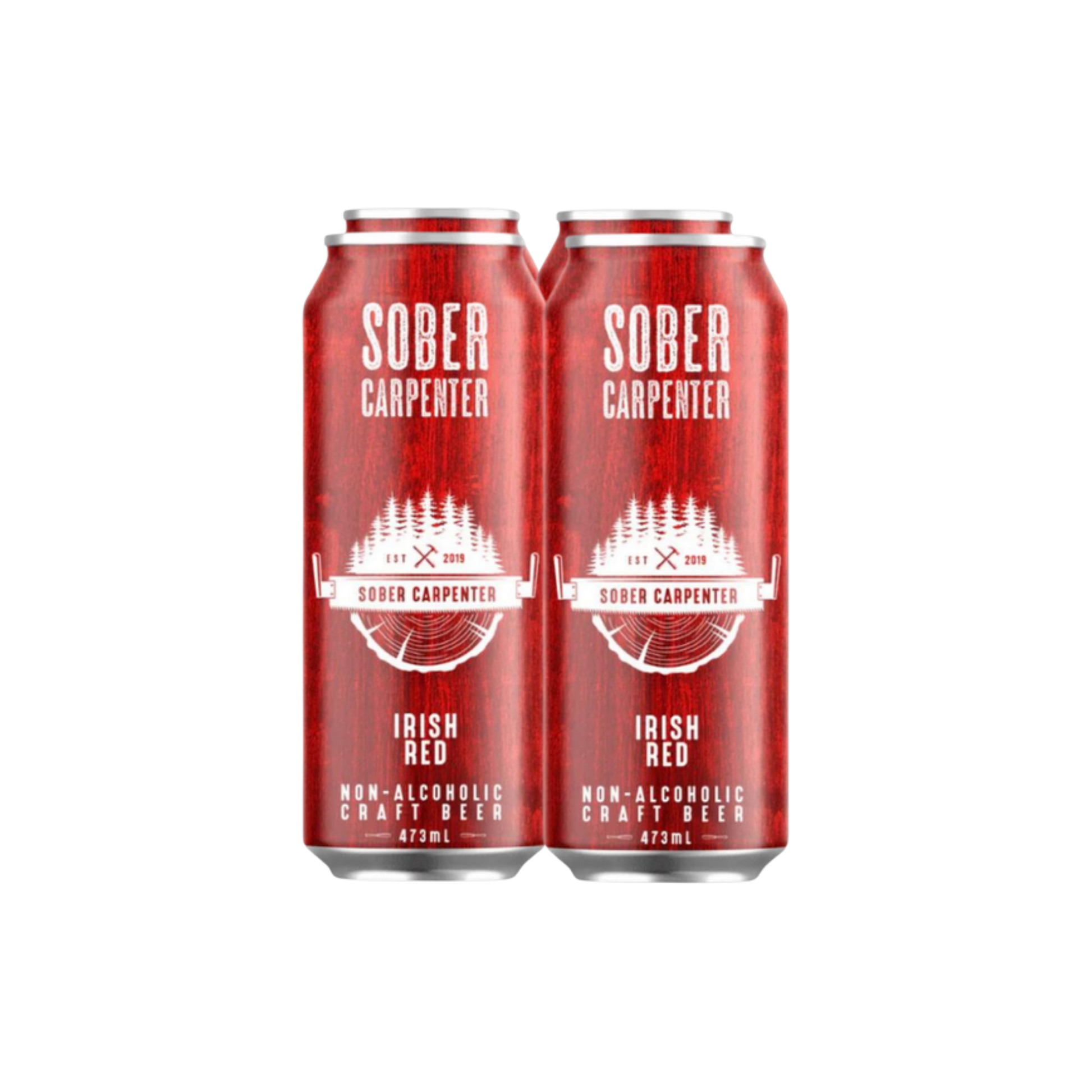 Sober Carpenter Irish Red 473ml — NA Beer