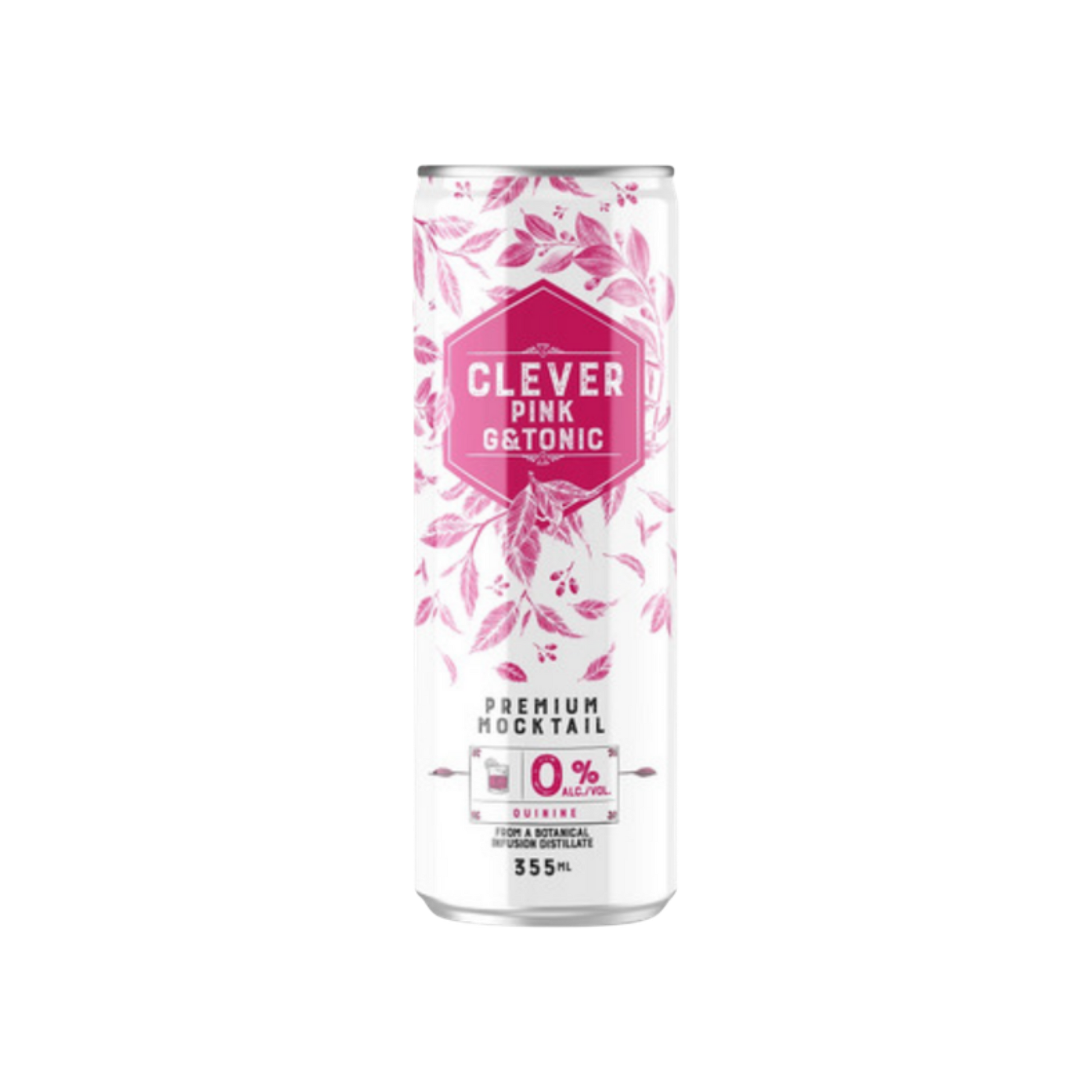 Clever Pink G&Tonic 355ml — NA Spirit