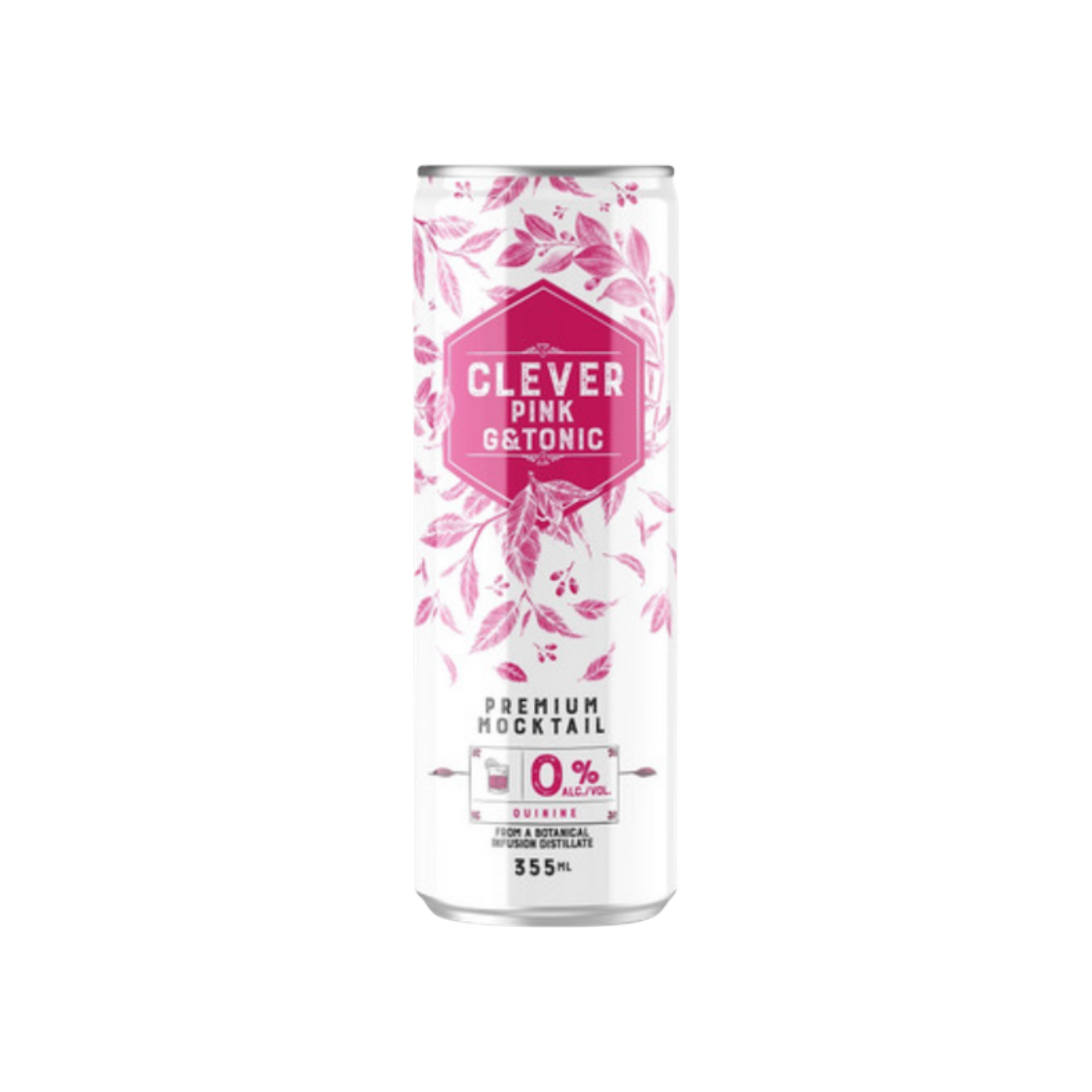 Clever Pink G&Tonic 355ml — NA Spirit