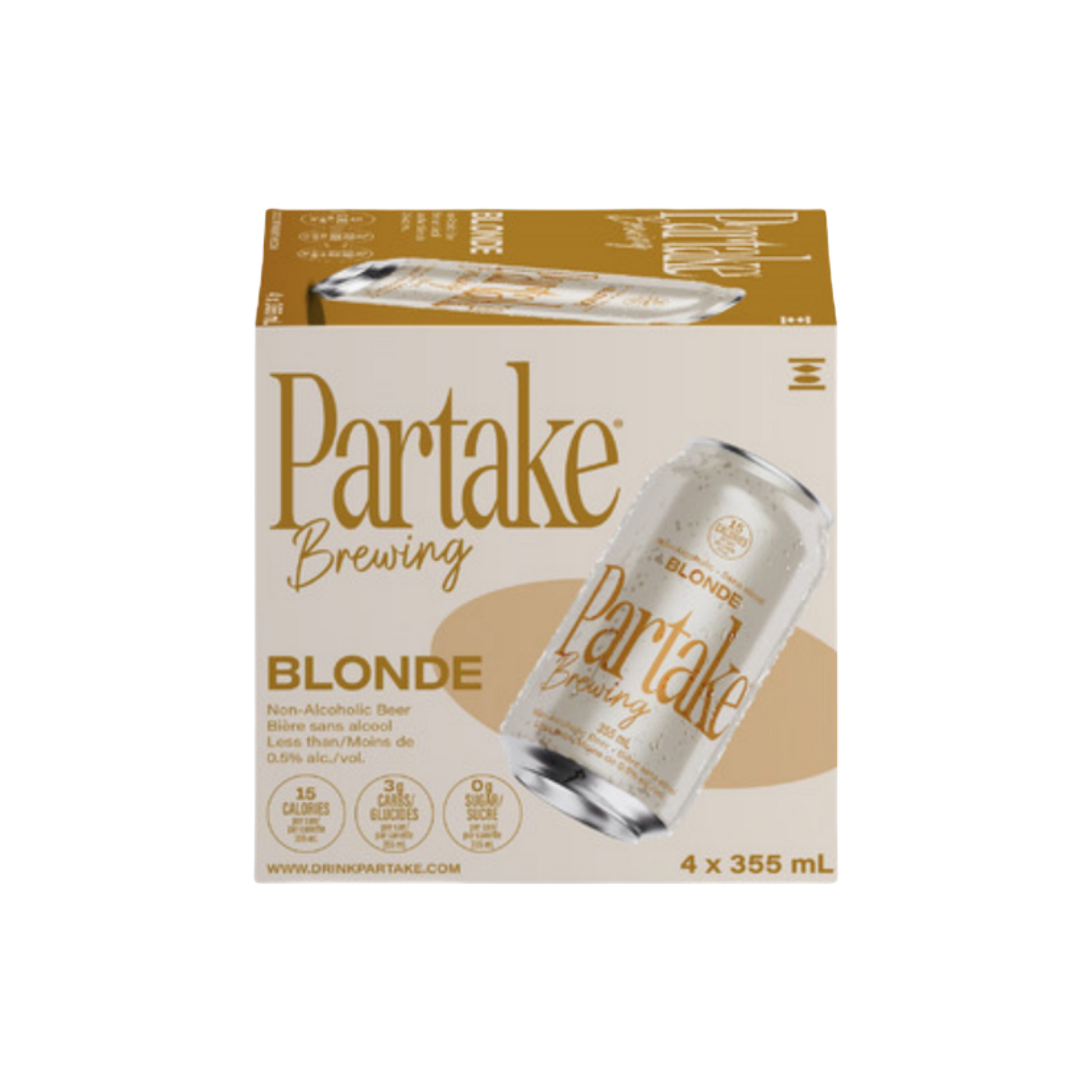 Partake Blonde Non Alc — NA Beer