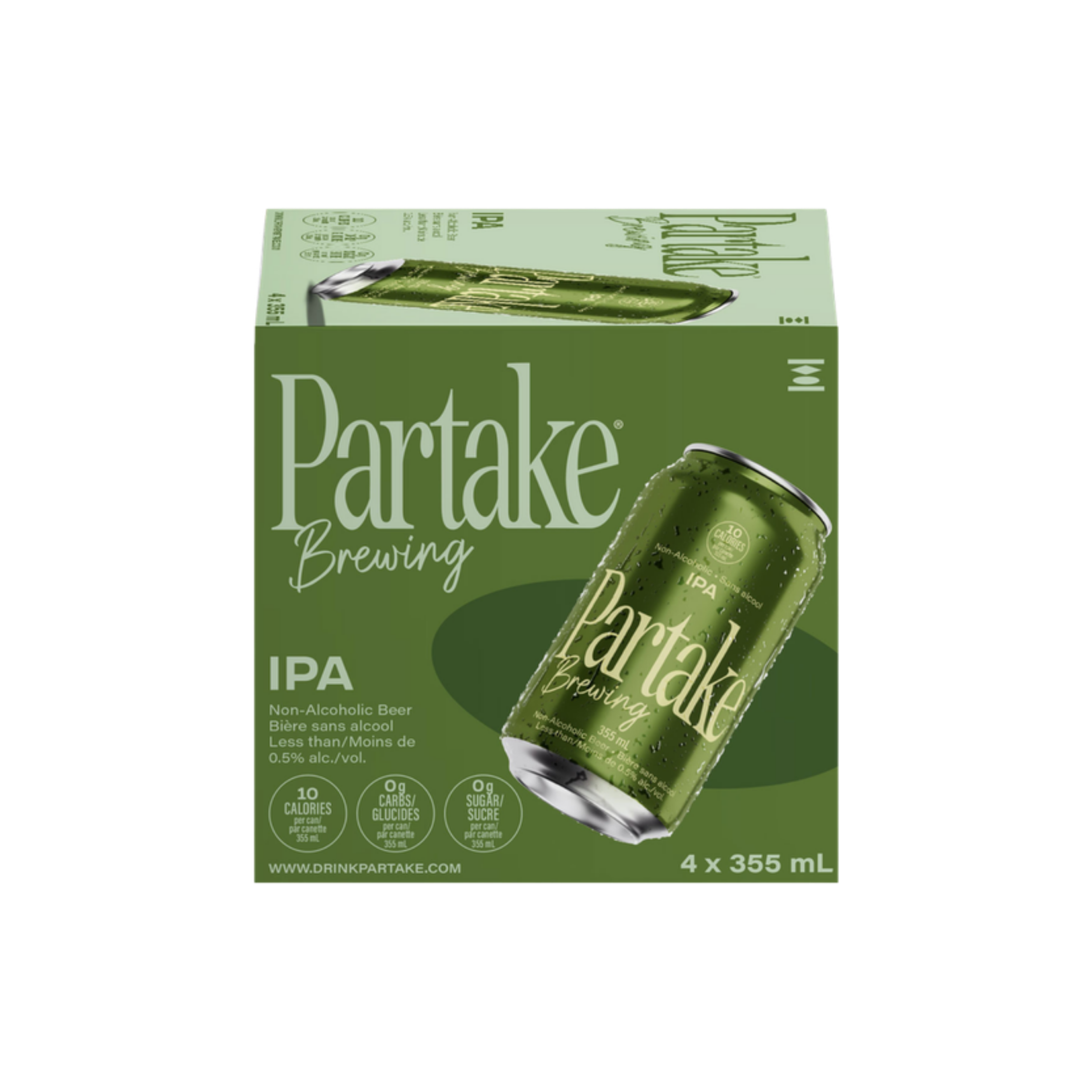 Partake IPA Non Alc — NA Beer